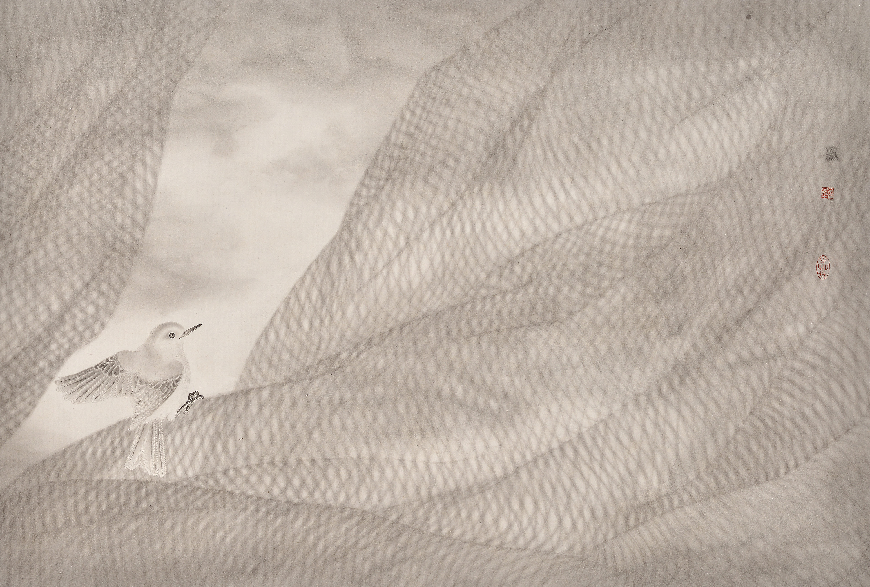 2《迷复返》63×40纸本2015