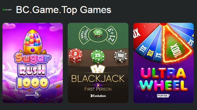 Dive into the Exciting World of Bc.Game Casino Games