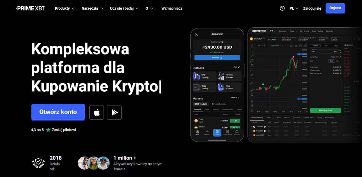 Inwestuj z sukcesem dzięki PrimeXBT Trading Platform Inwestuj z sukcesem dzięki PrimeXBT Trading Platform