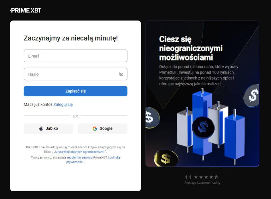 Inwestuj z sukcesem dzięki PrimeXBT Trading Platform Inwestuj z sukcesem dzięki PrimeXBT Trading Platform